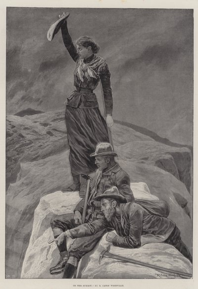 On the Summit by Richard Caton Woodville junior